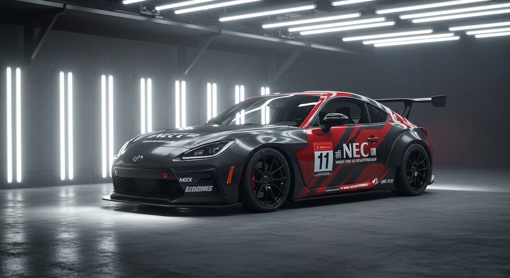 NEC GR86レーシングカー