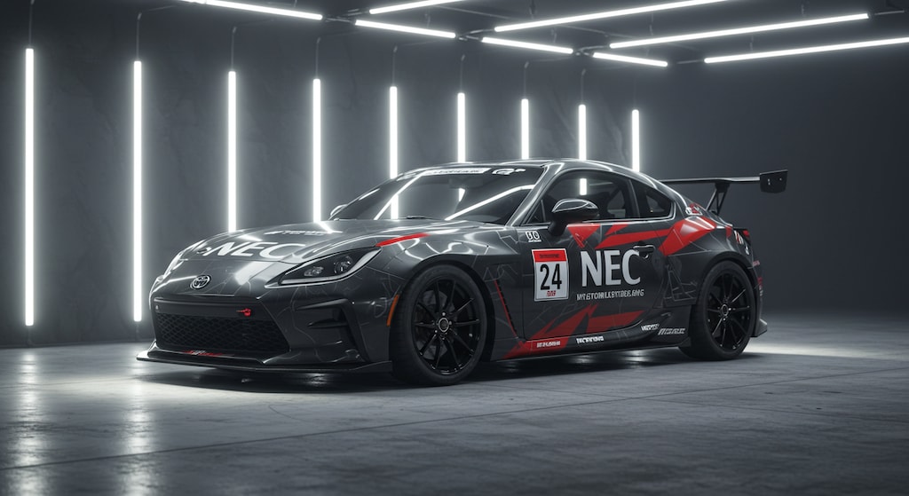 NEC GR86レーシングカー