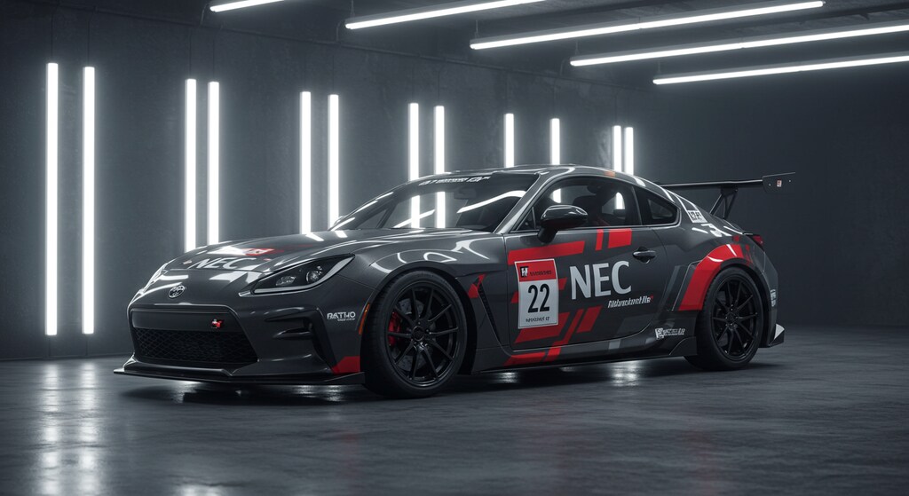 NEC GR86レーシングカー