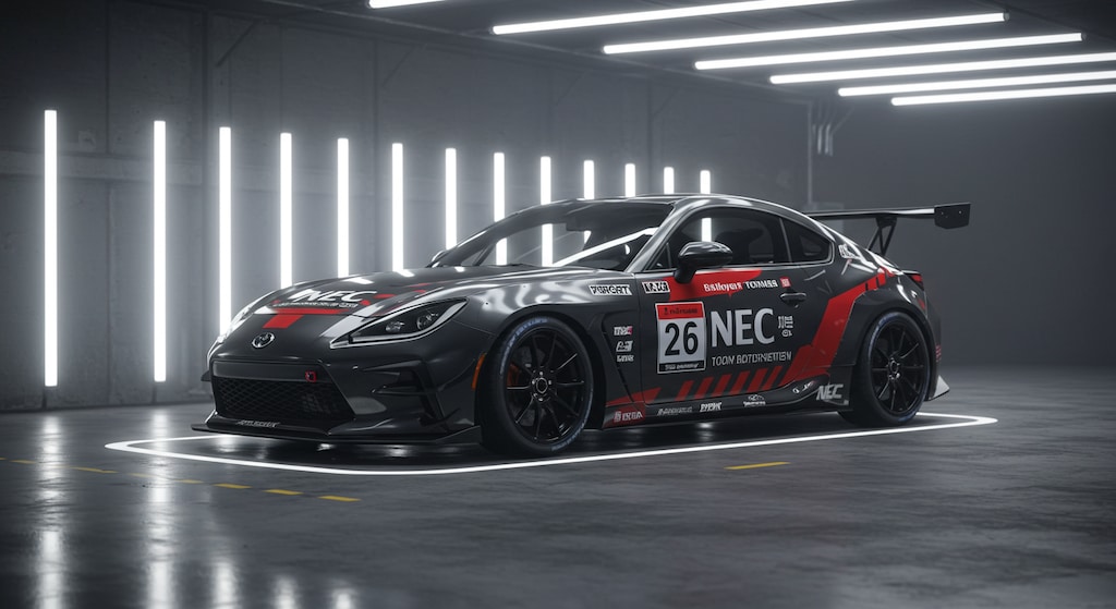 NEC GR86レーシングカー