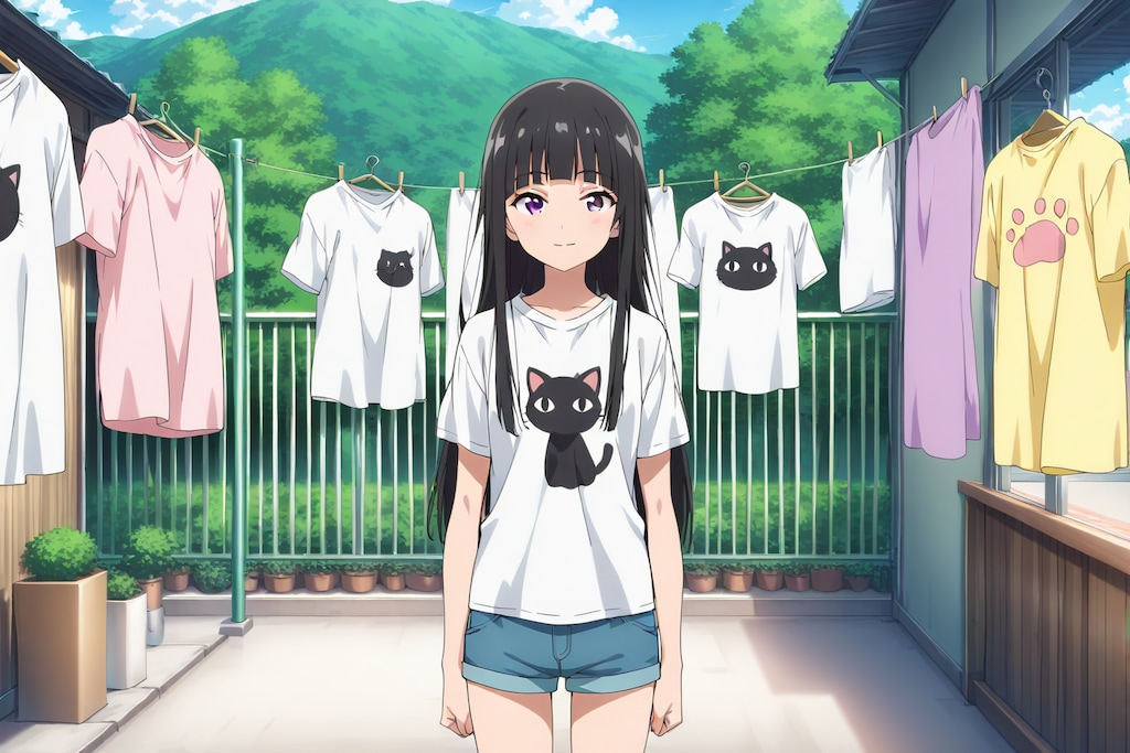 猫Tシャツ