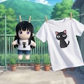猫Tシャツ 2枚目