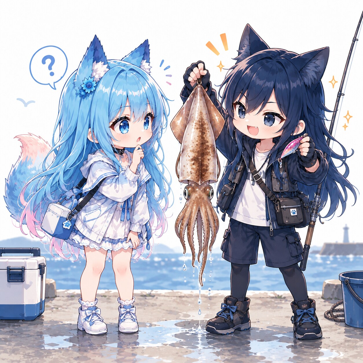 黒くなる２秒前 | の人気AIイラスト・グラビア