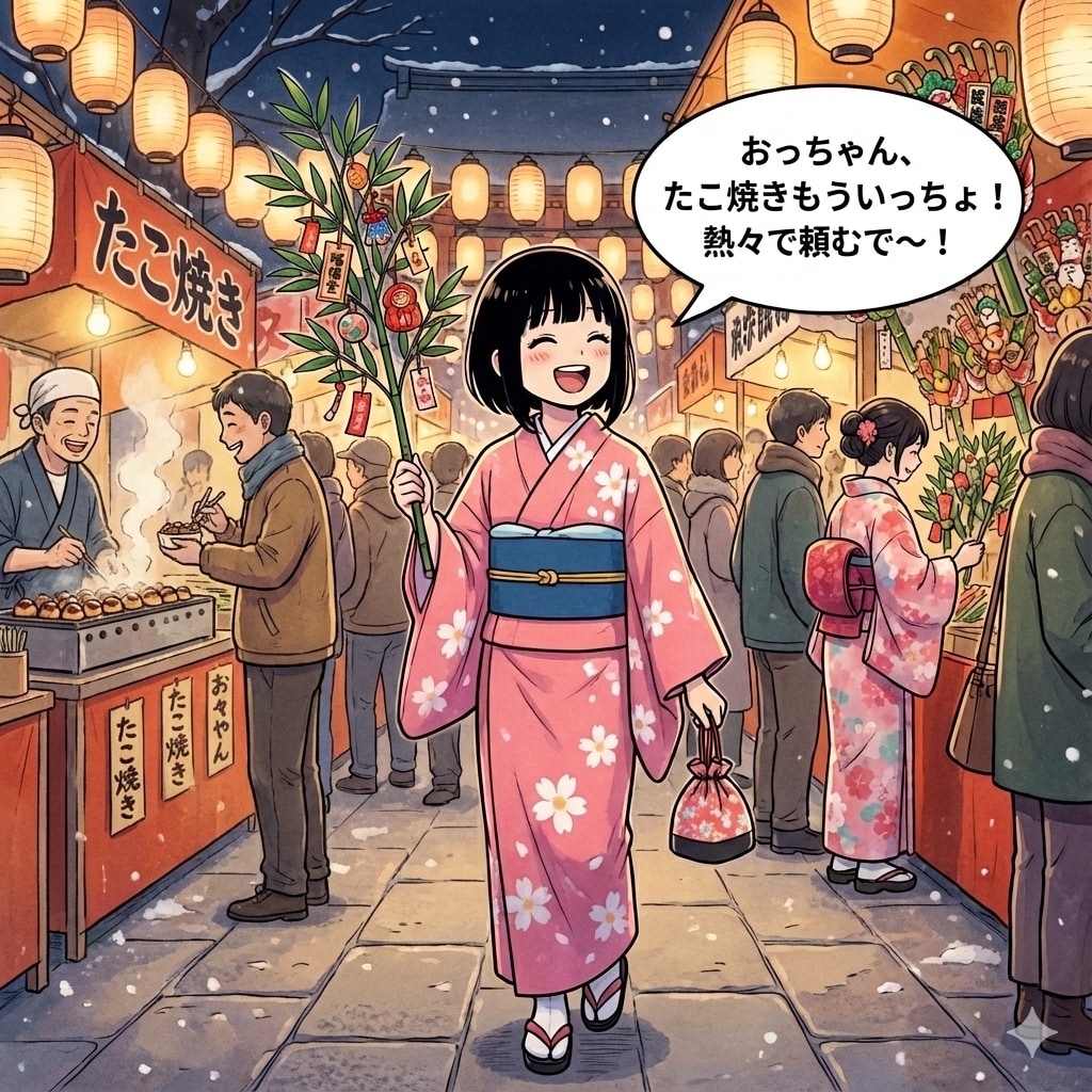 黒髪ちゃんと宵戎 | の人気AIイラスト・グラビア