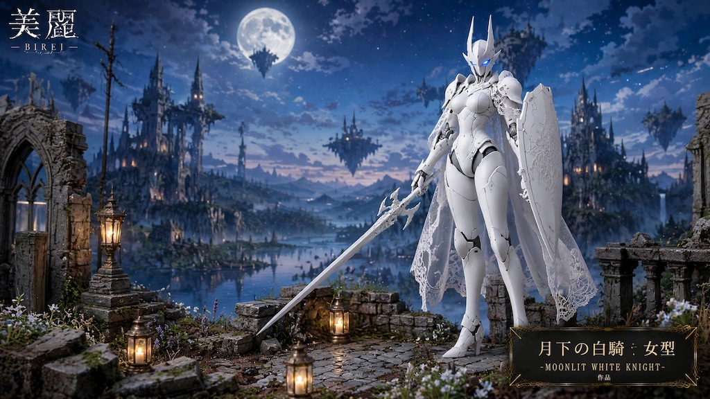 Beautiful female-type 3D Gothic realistic robot / 女型美麗3Dゴシック・リアルロボット #patreon #美麗 #美麗シリーズ #figure #3