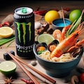 エナドリとseafood noodle 2枚目