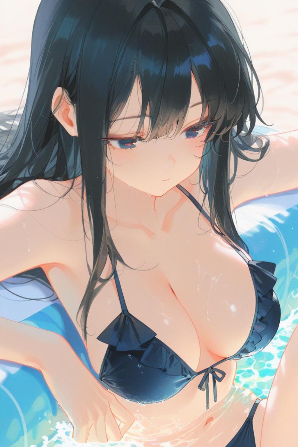 冬だから水着