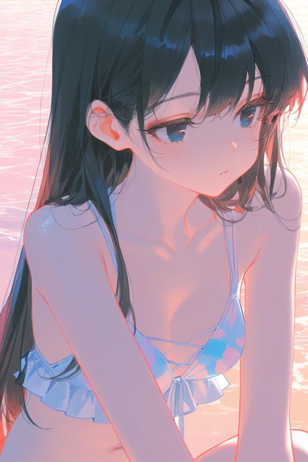 冬だから水着