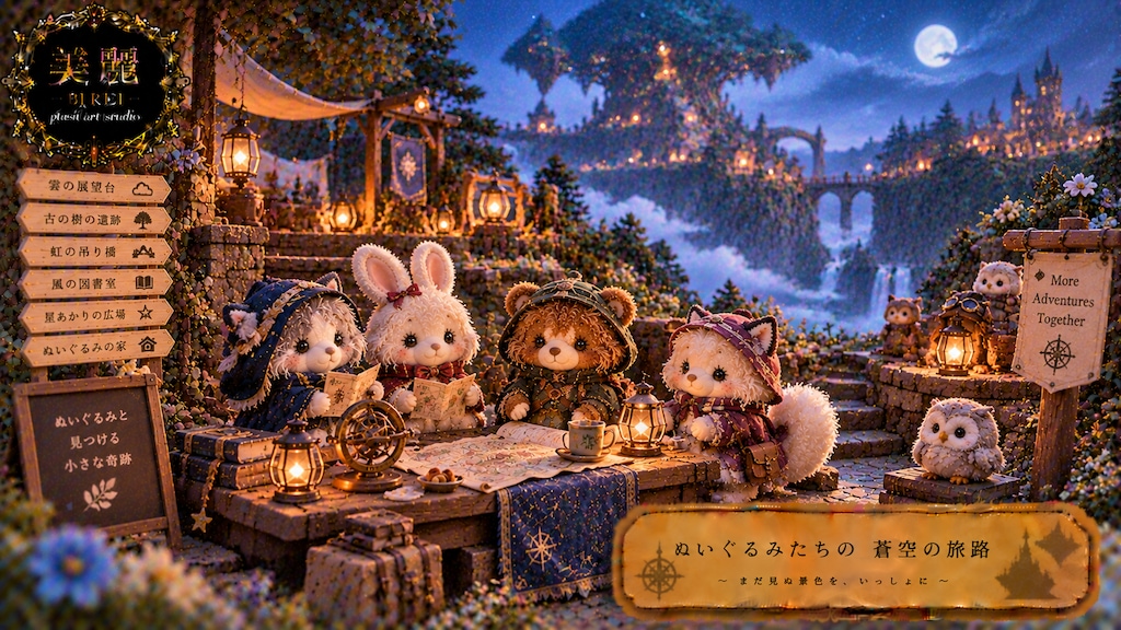 Exquisite Plush Toy / 美麗ぬいぐるみ #patreon #ChatGPT #customGPT #GPTs #美麗 #ぬいぐるみ #stuffedtoy #beautiful #