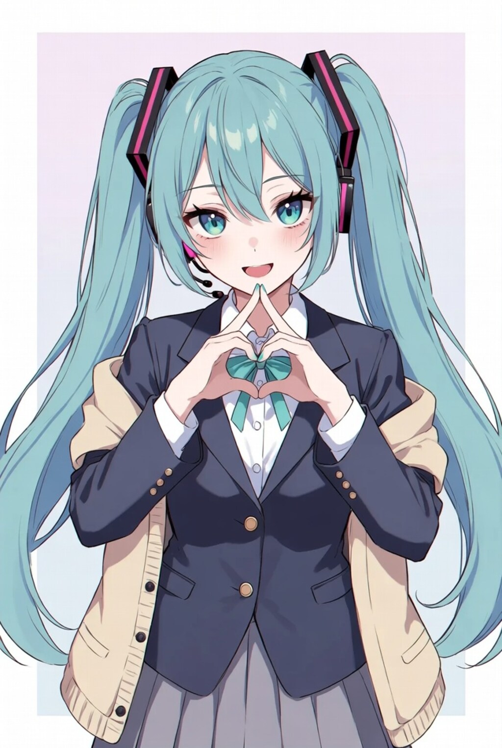 高校生風ミクさん
