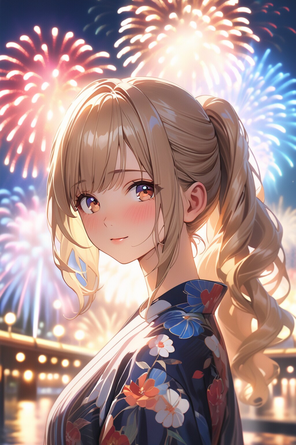 打ち上げ花火 | の人気AIイラスト・グラビア