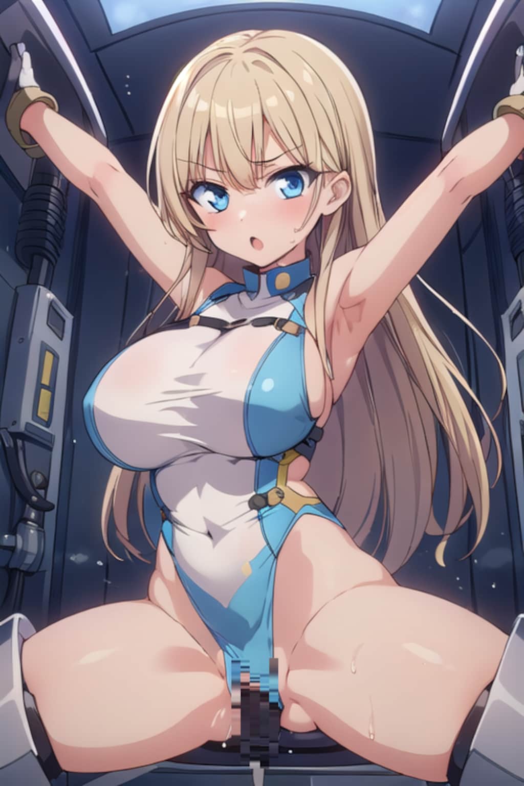 女スパイVS機械姦調教