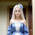 ビルの影に咲く 2枚目