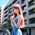ビルの影に咲く 5枚目
