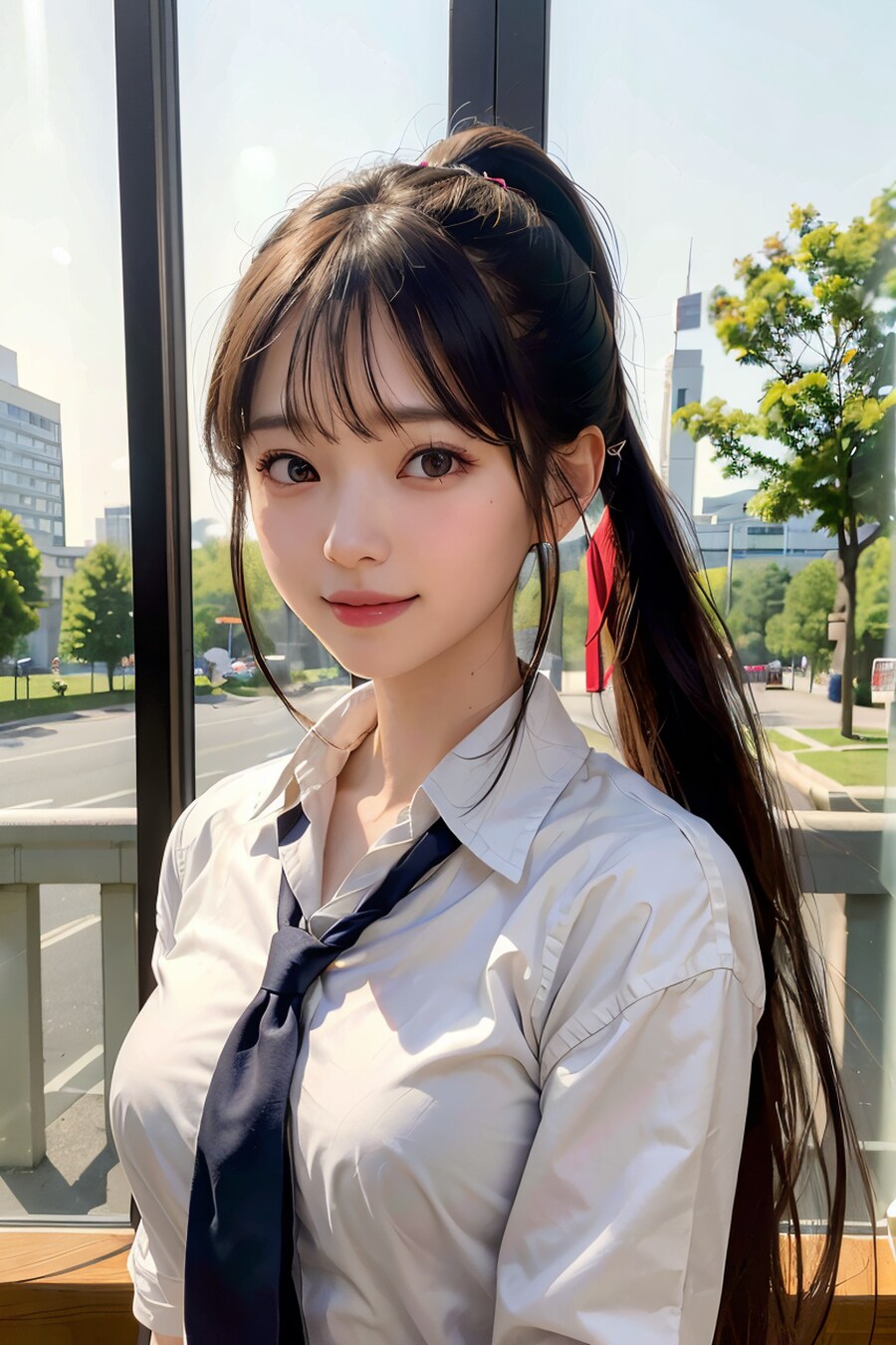 ポニーテールの陽菜