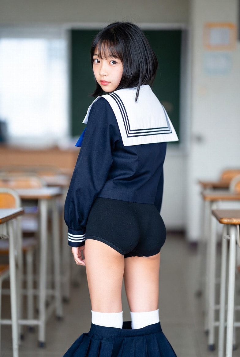 セーラー服と黒パン