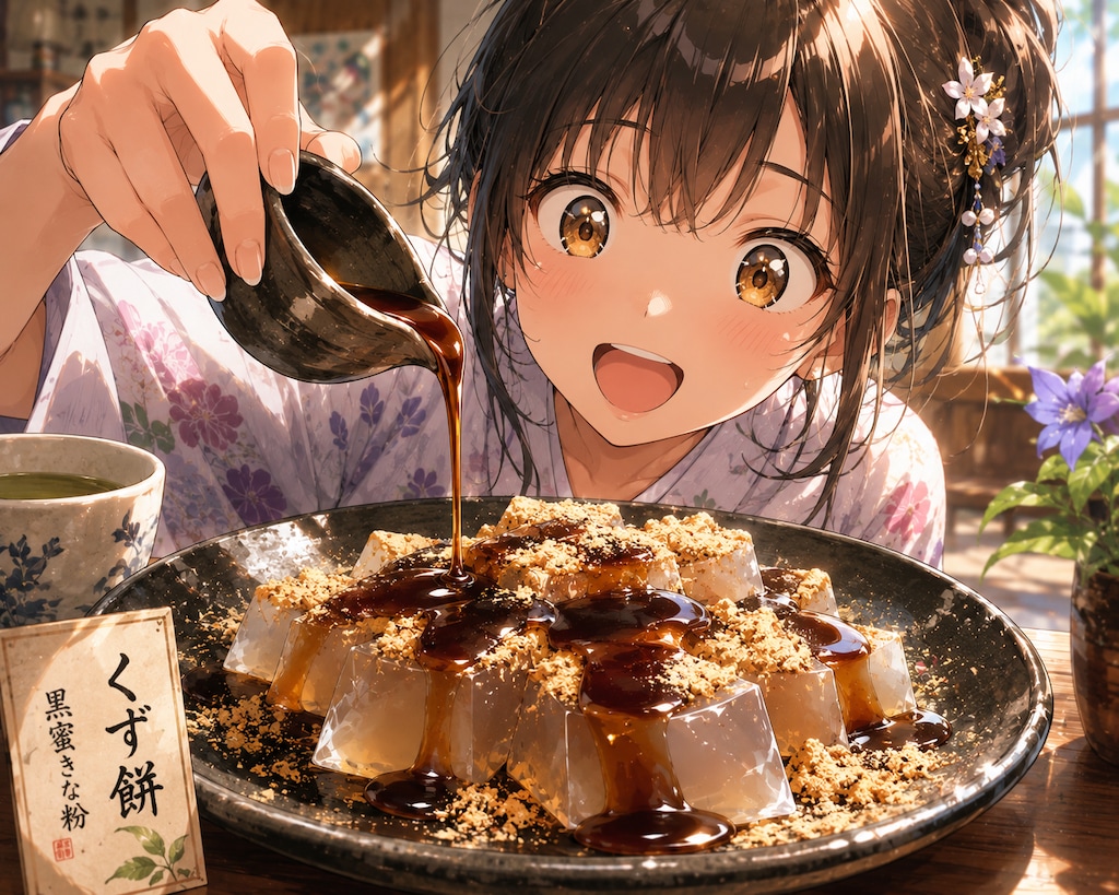 9月2日はくず餅の日ですね