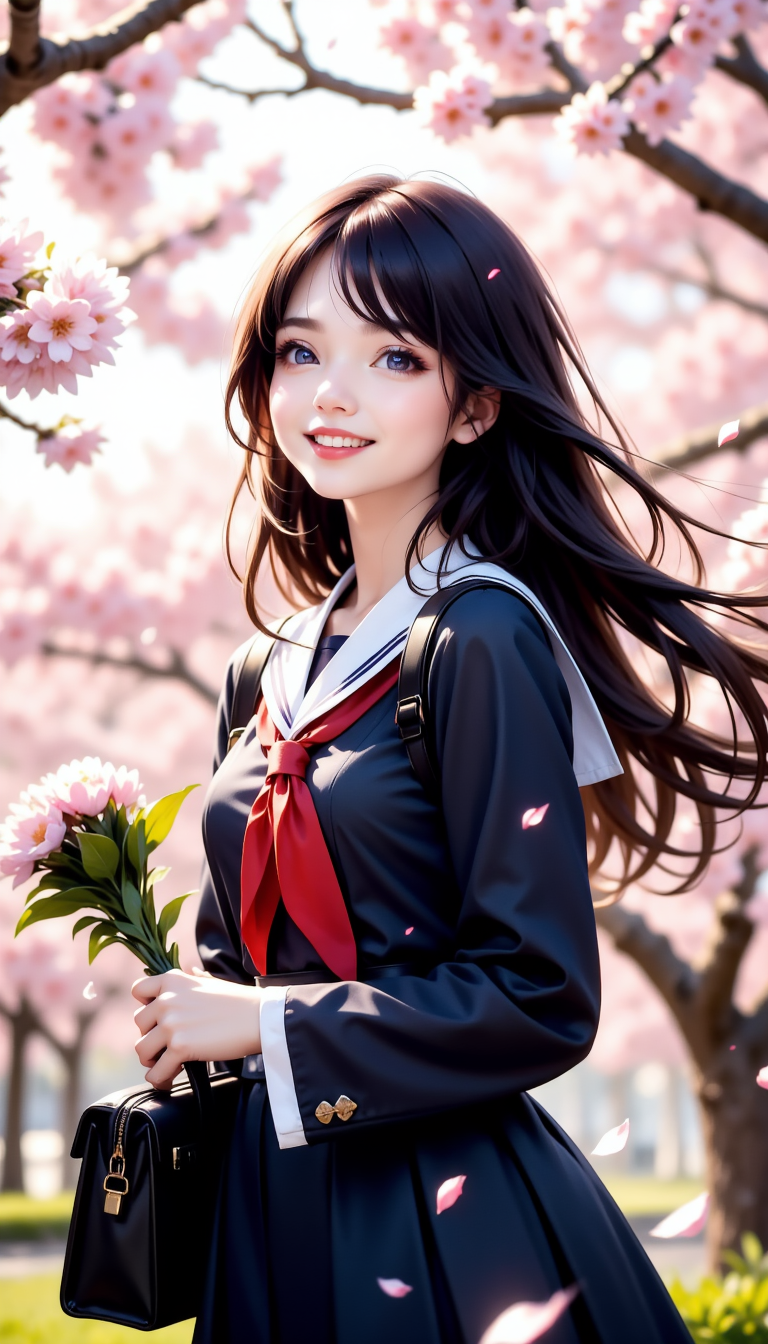 入学式を終えて | の人気AIイラスト・グラビア