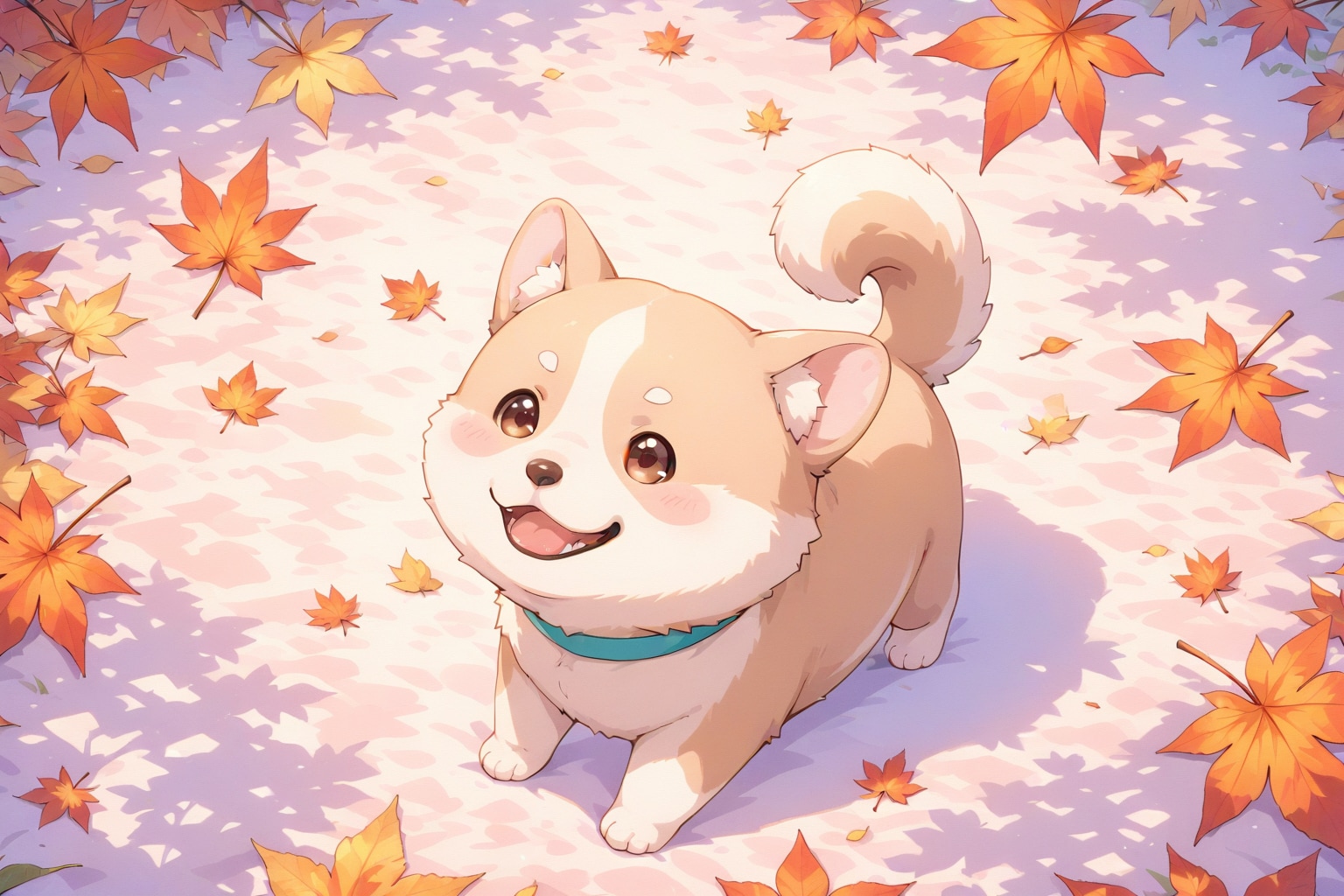 「仔犬と戯れる少女」の少女は描いて貰えなかった | の人気AIイラスト・グラビア