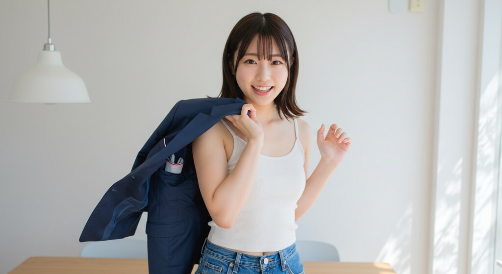 家事のディーラー・上着は肩落としで新生活