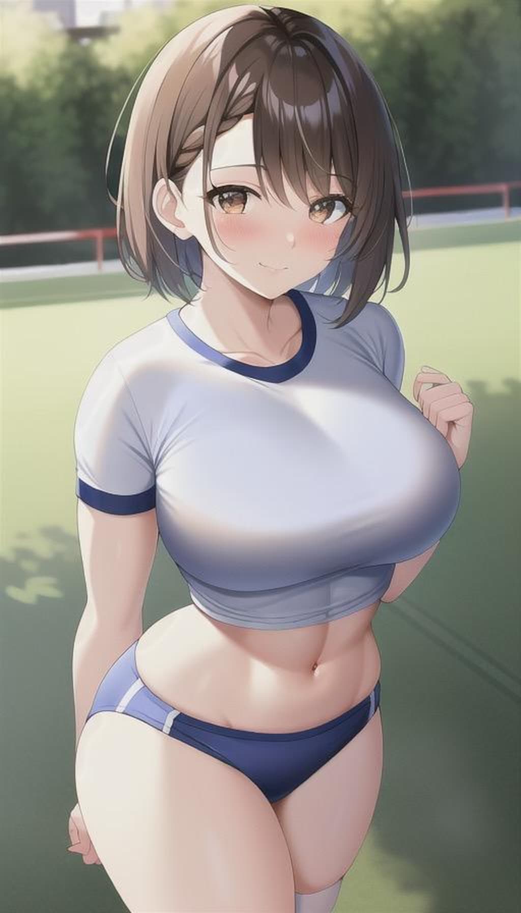 ブルマ＆体操服姿の美女達