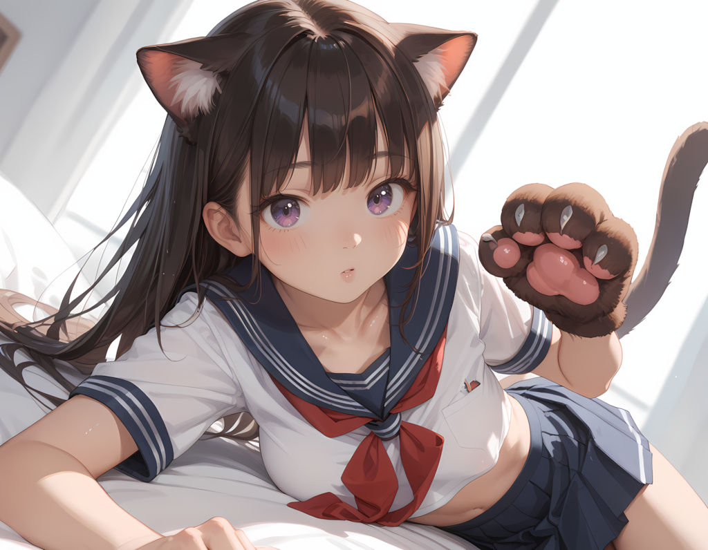 セーラーニャンコちゃん見参！
