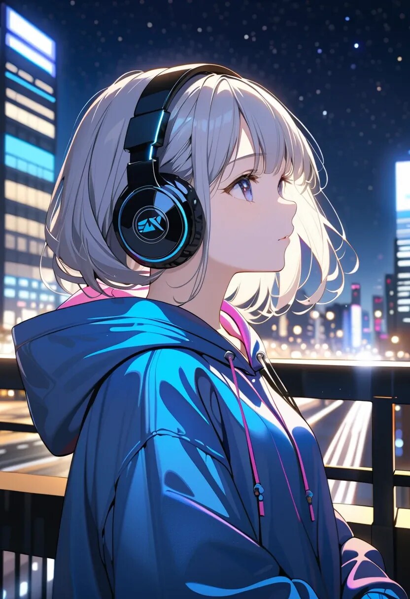 歩道橋 | の人気AIイラスト・グラビア