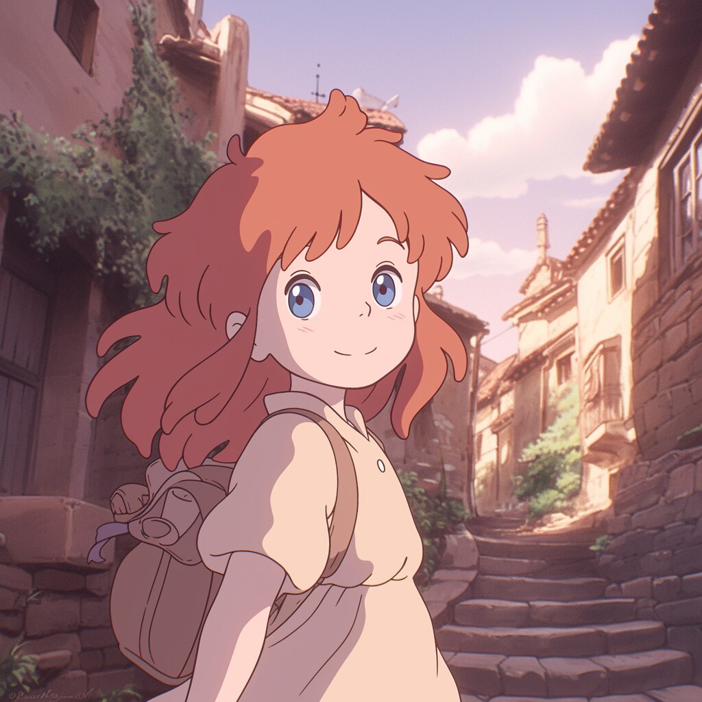 ペルージャの街と女の子 City of Perugia and girls