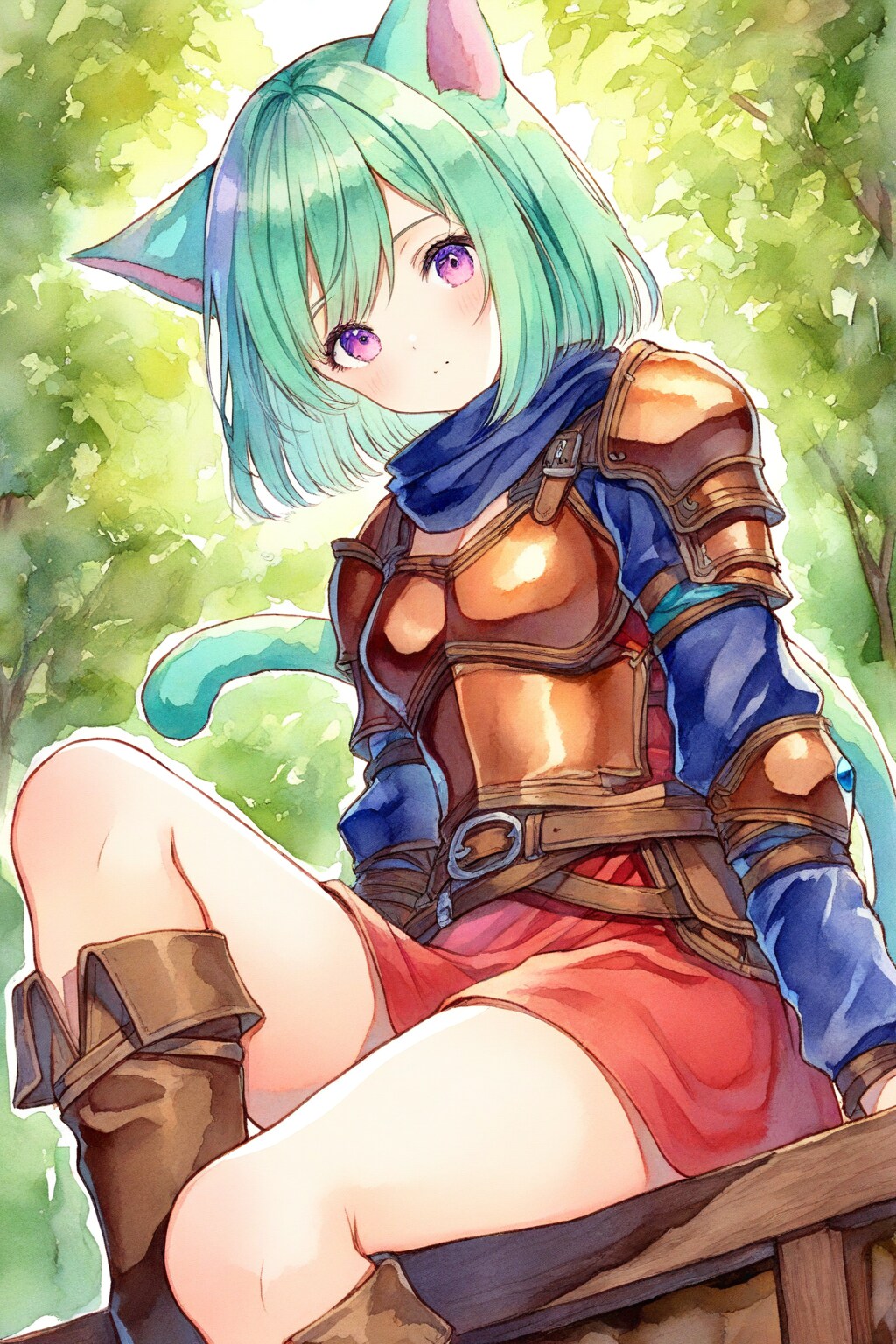 猫耳娘。