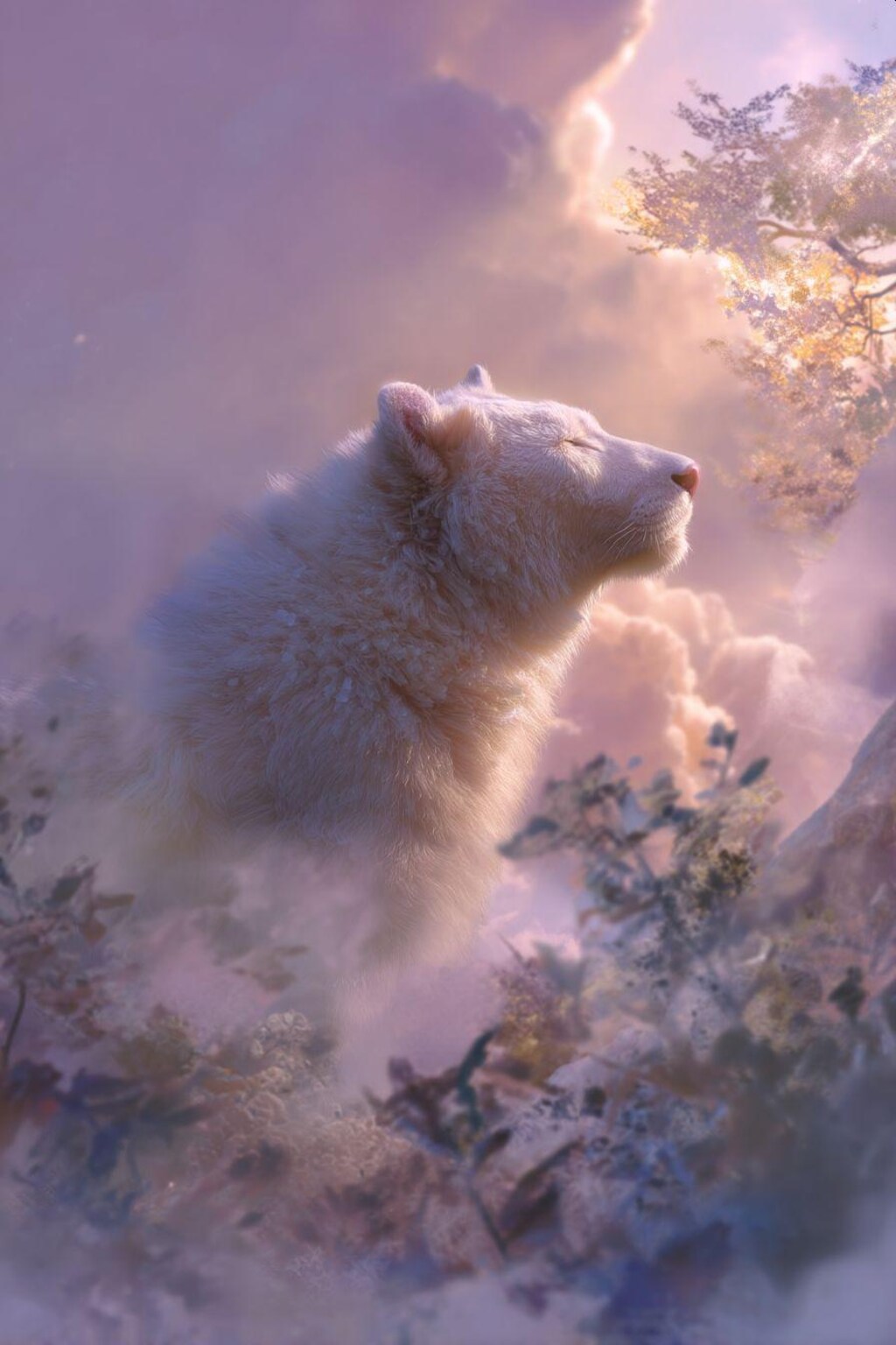 旅の途中のもふもふ神