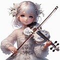 花見と演奏 3枚目