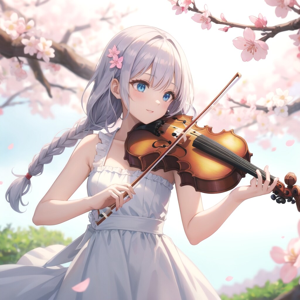 花見と演奏
