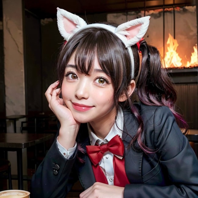 燃えカフェ