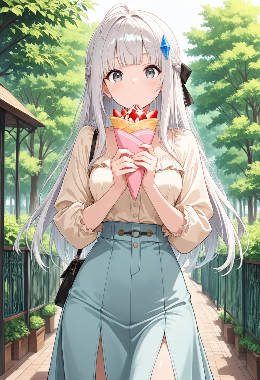 クレープ食べたい