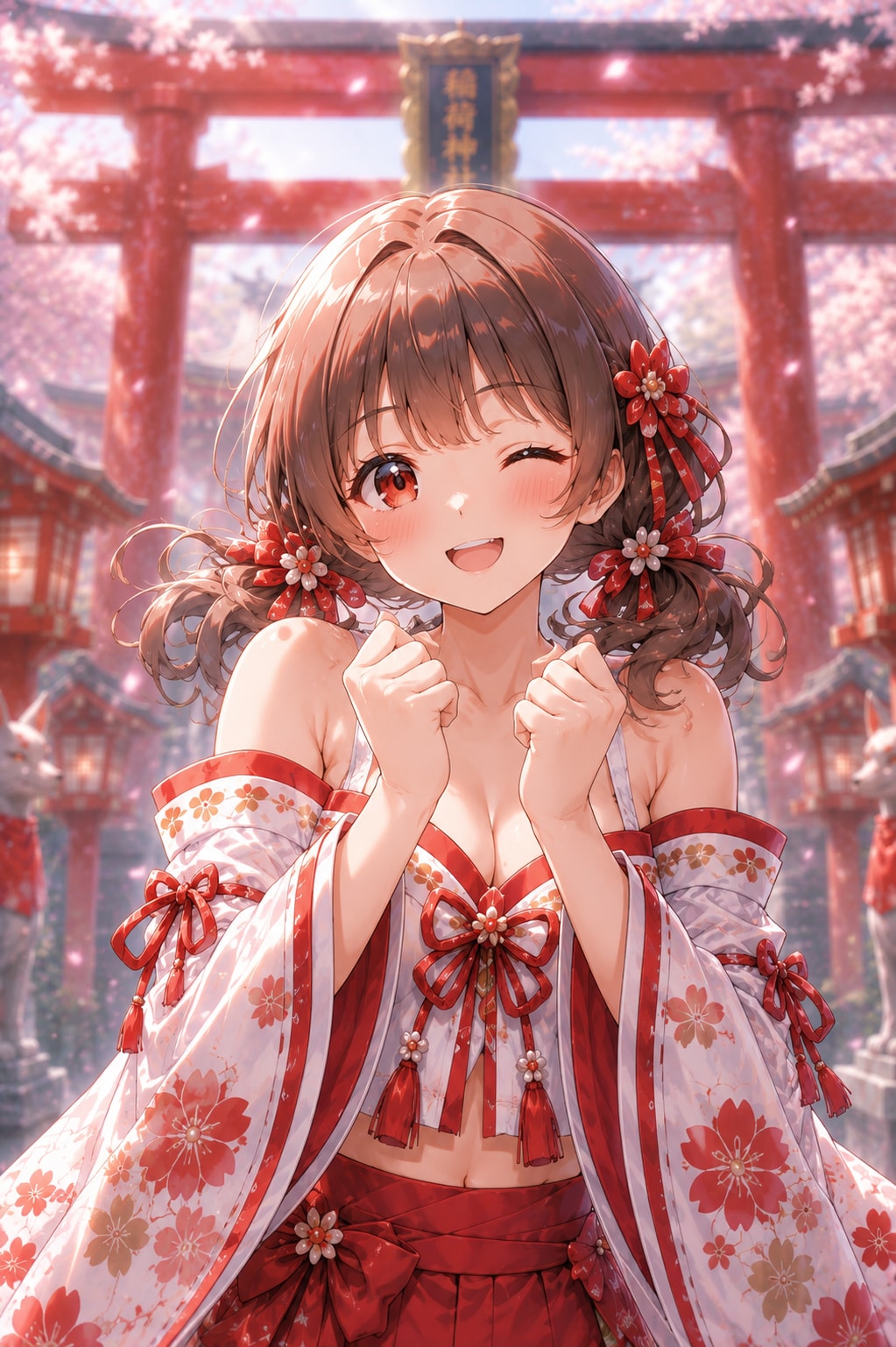 巫女風