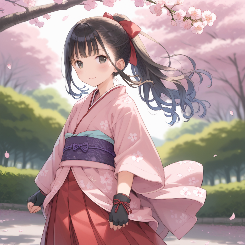 令和桜に浪漫の嵐