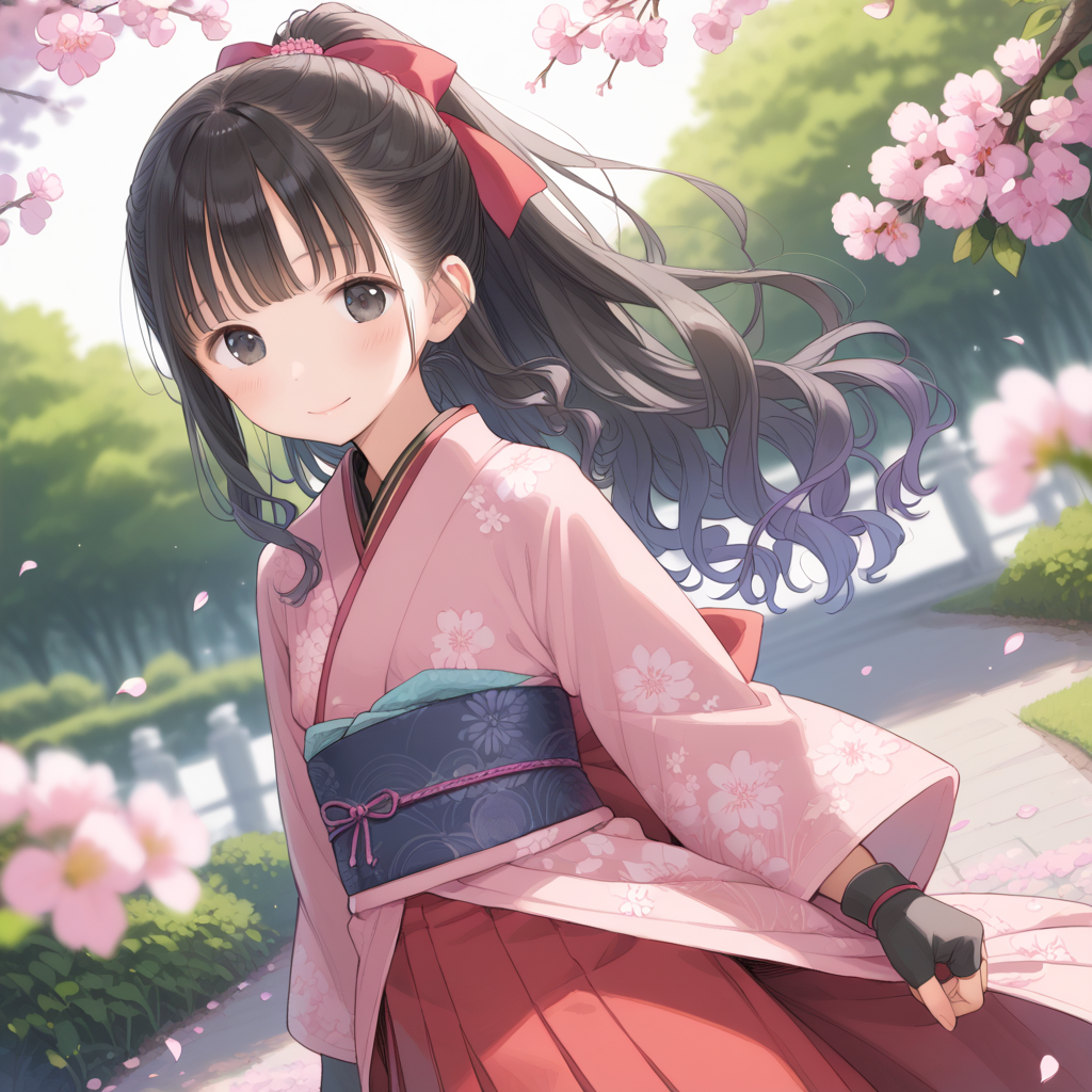 令和桜に浪漫の嵐