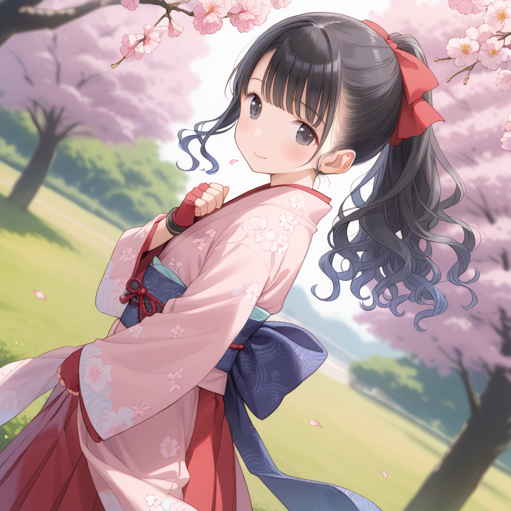 令和桜に浪漫の嵐