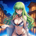 月灯りの広場に残る余韻 — Moonlit Plaza, Velvet Desire 5枚目