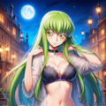 月灯りの広場に残る余韻 — Moonlit Plaza, Velvet Desire 2枚目