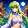 月灯りの広場に残る余韻 — Moonlit Plaza, Velvet Desire 3枚目