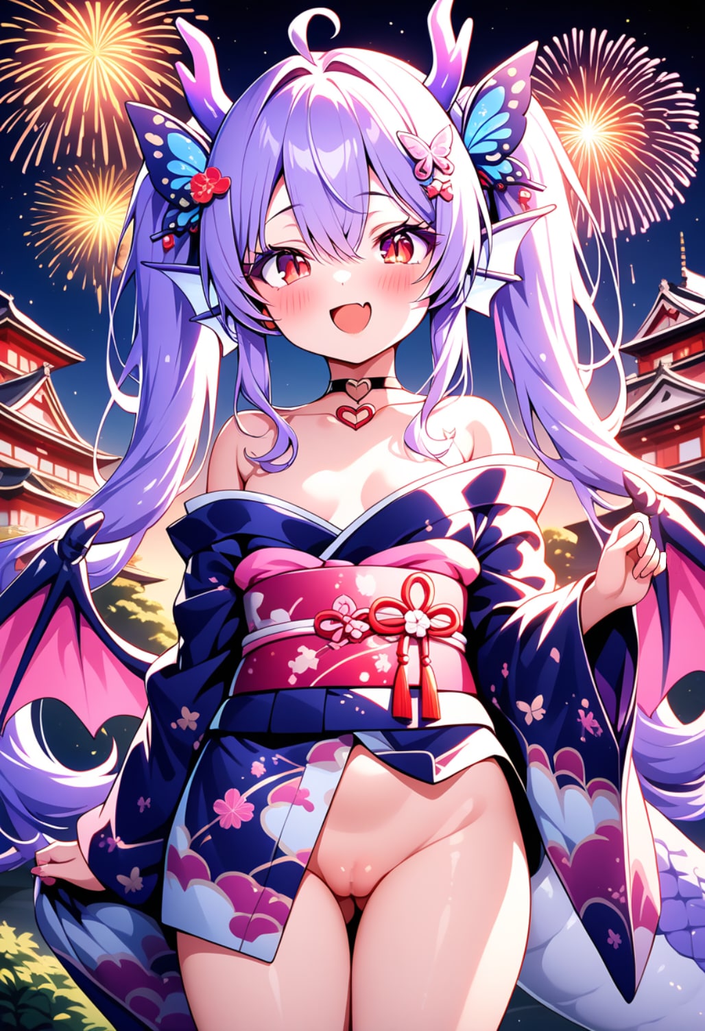 オリエンタルパープルドラゴン娘ちゃん