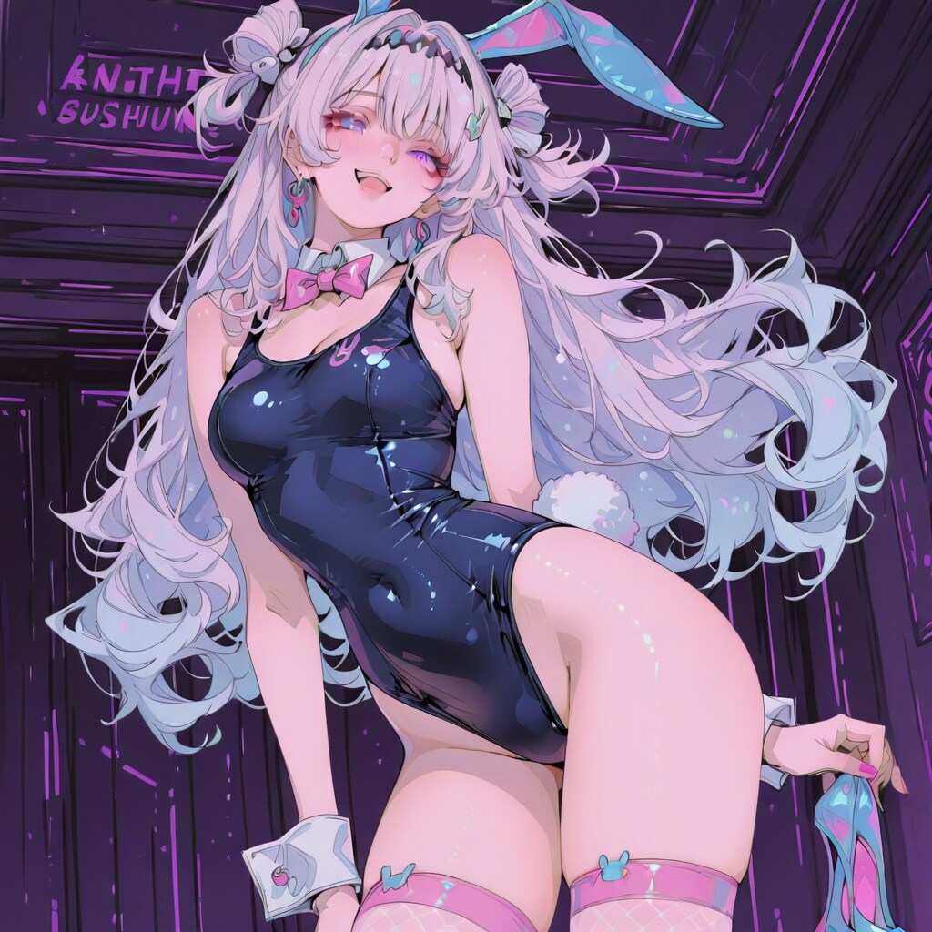 スク水バニーガール♡