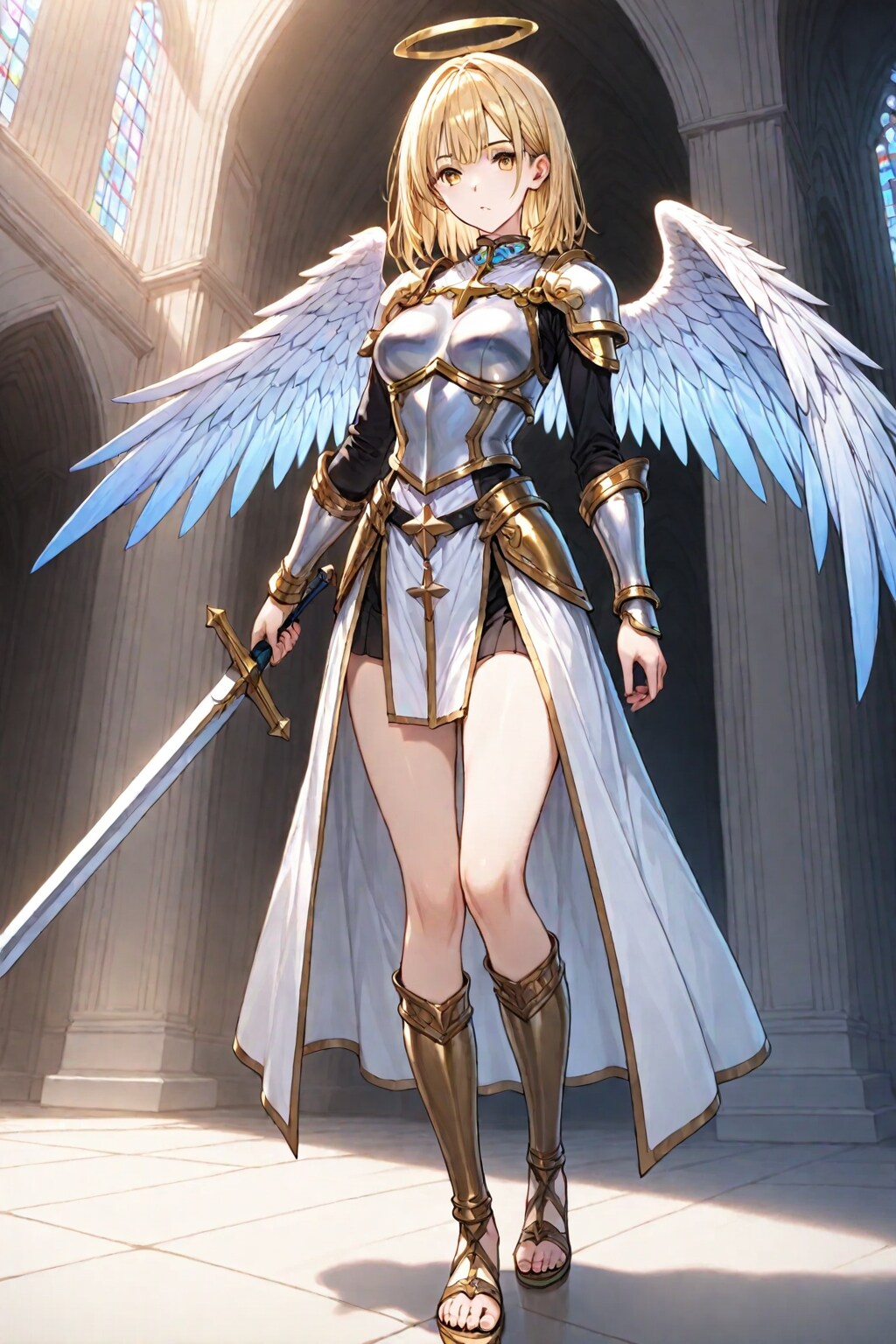 武装天使 | の人気AIイラスト・グラビア