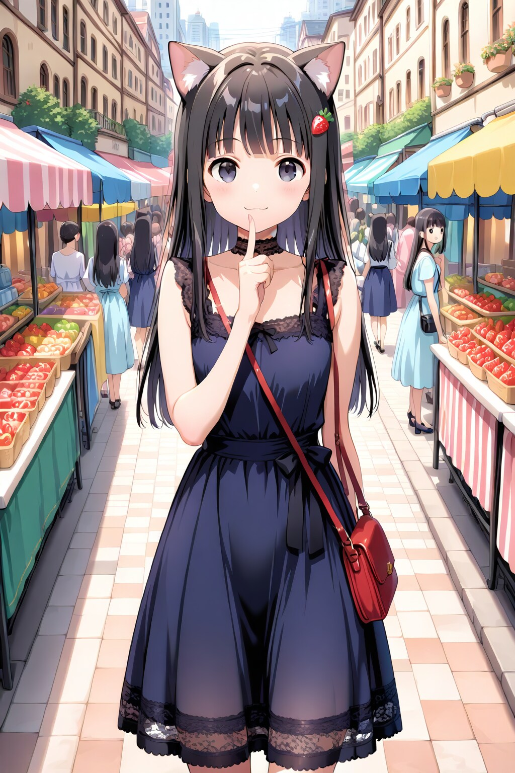 ネコ娘のクロちゃん🐈‍⬛✨３