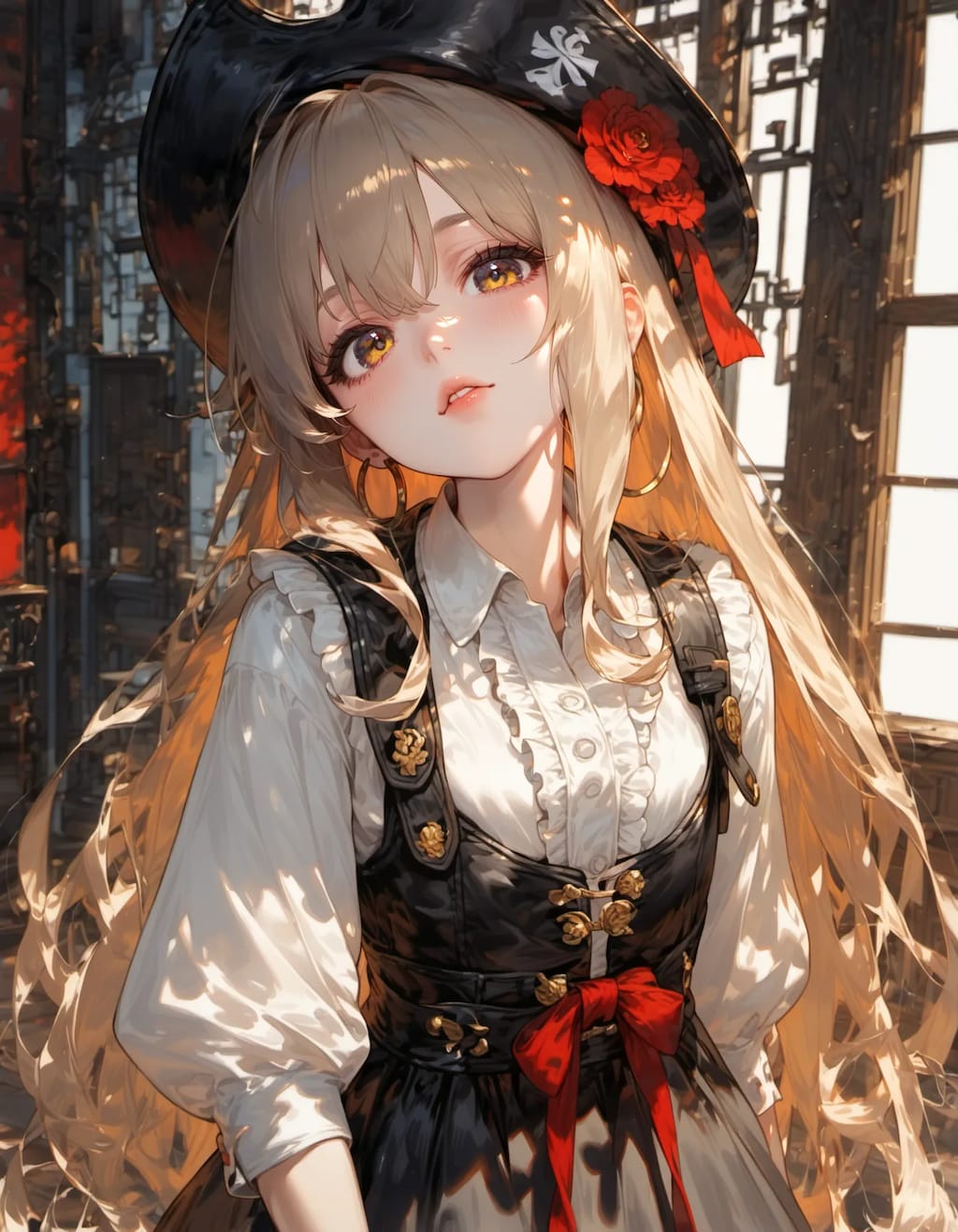 The Rose Beneath the Black Hat