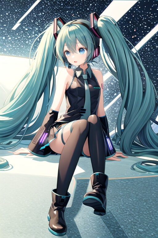 ミクのお部屋 | の人気AIイラスト・グラビア