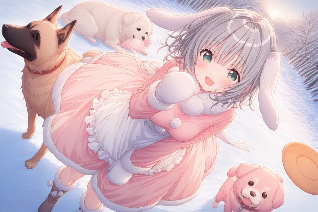 冬のフリスビー日記