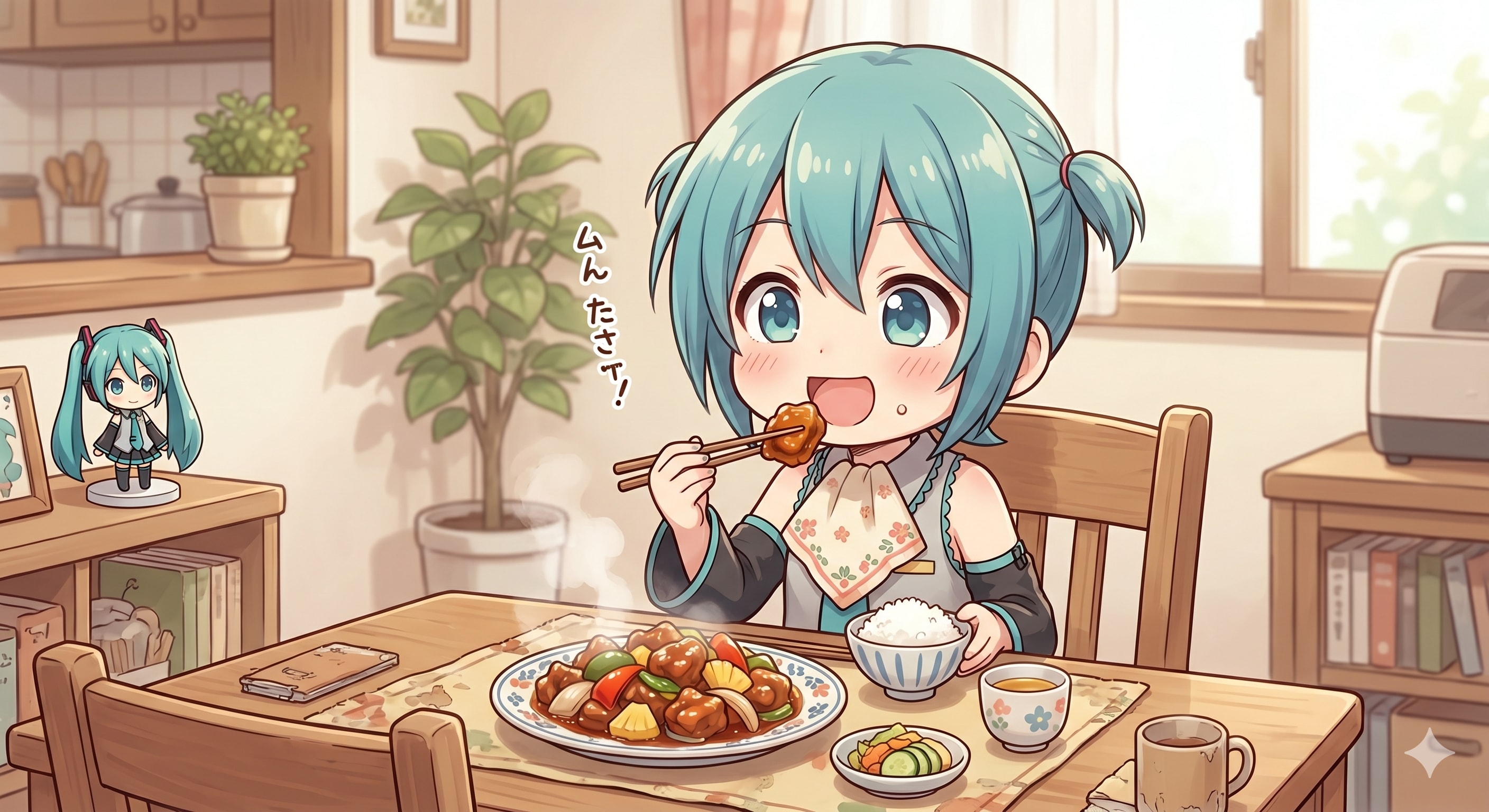 今日のお昼は酢豚です🐷 | の人気AIイラスト・グラビア