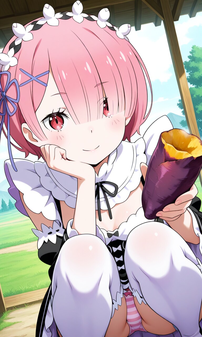 蒸かし芋でも食べなさい